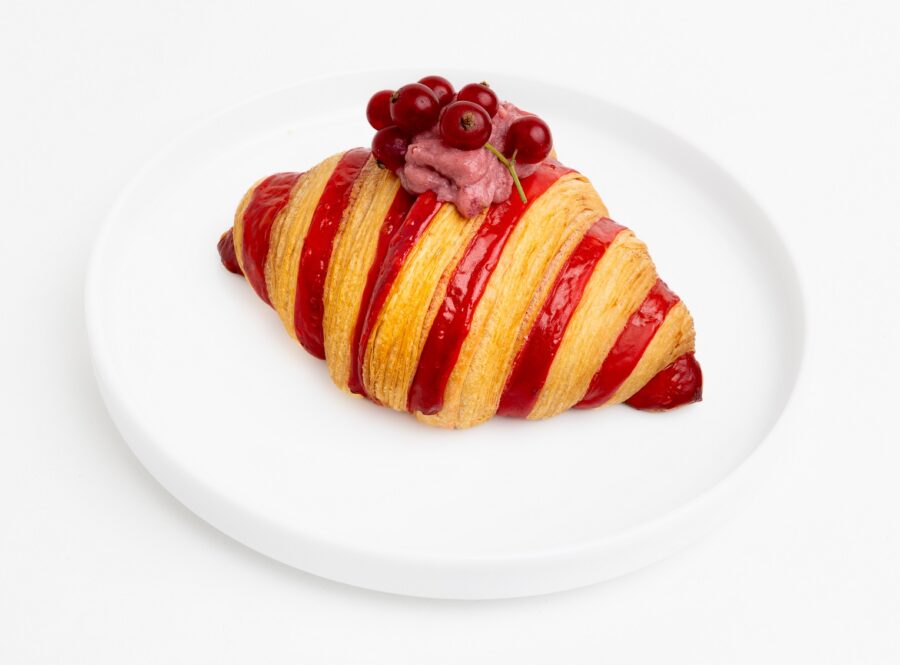 Raspberry Croissant